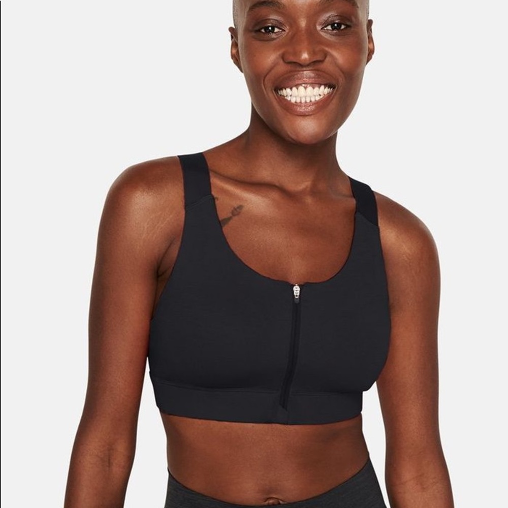 Outdoor Voices Zip Bra